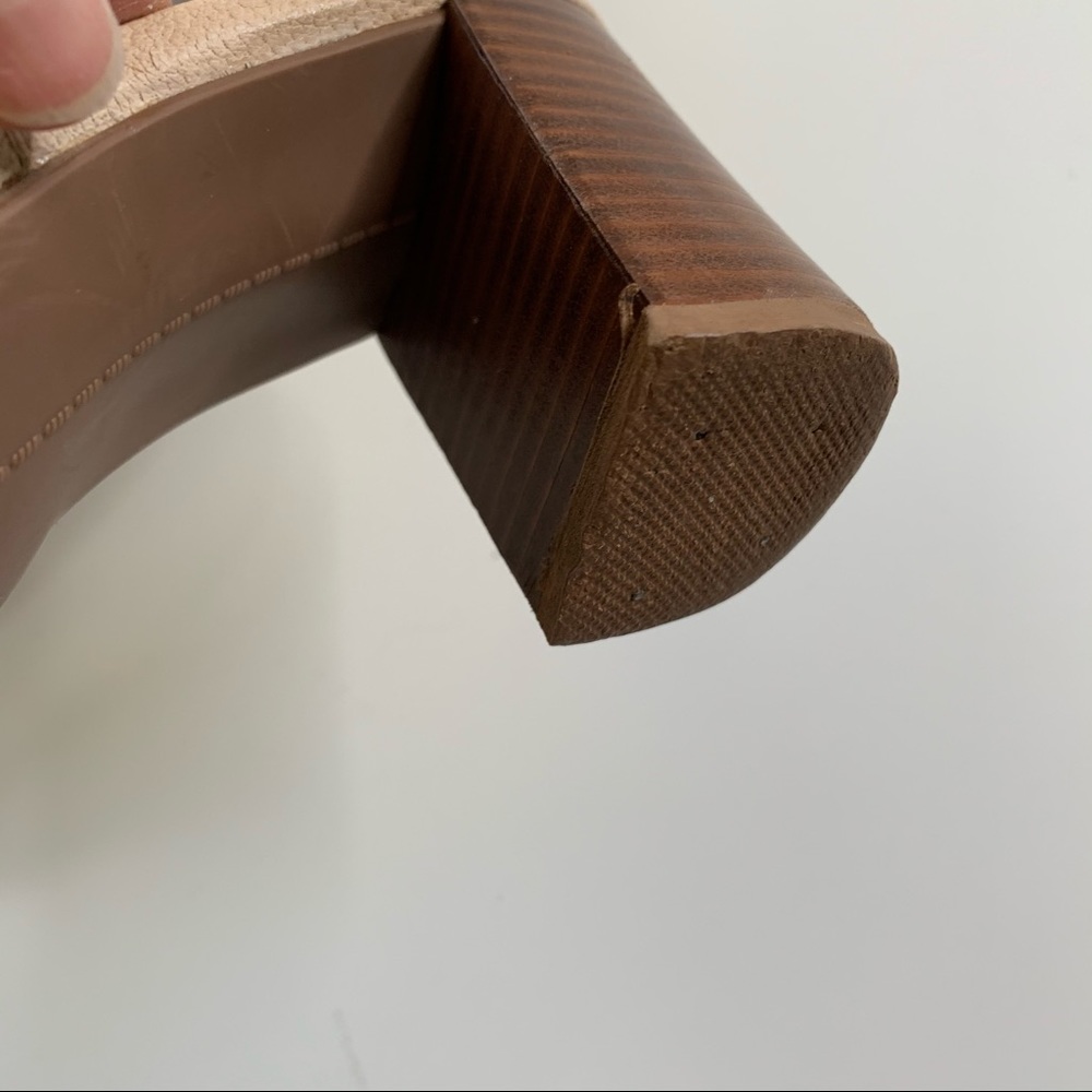 Vaneli Beige Slingback Pumps Buckle Strap 8.5M - Picture 12 of 12